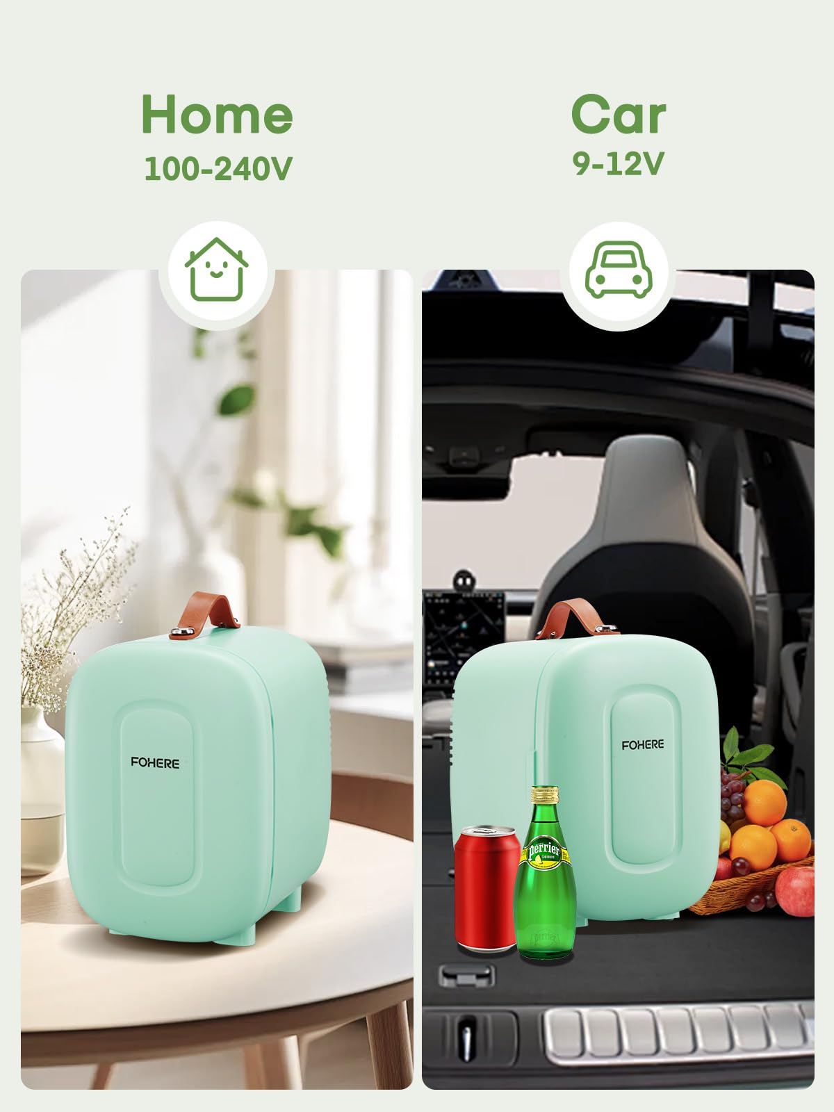 FOHERE Mini Frigo de Chambre 5L