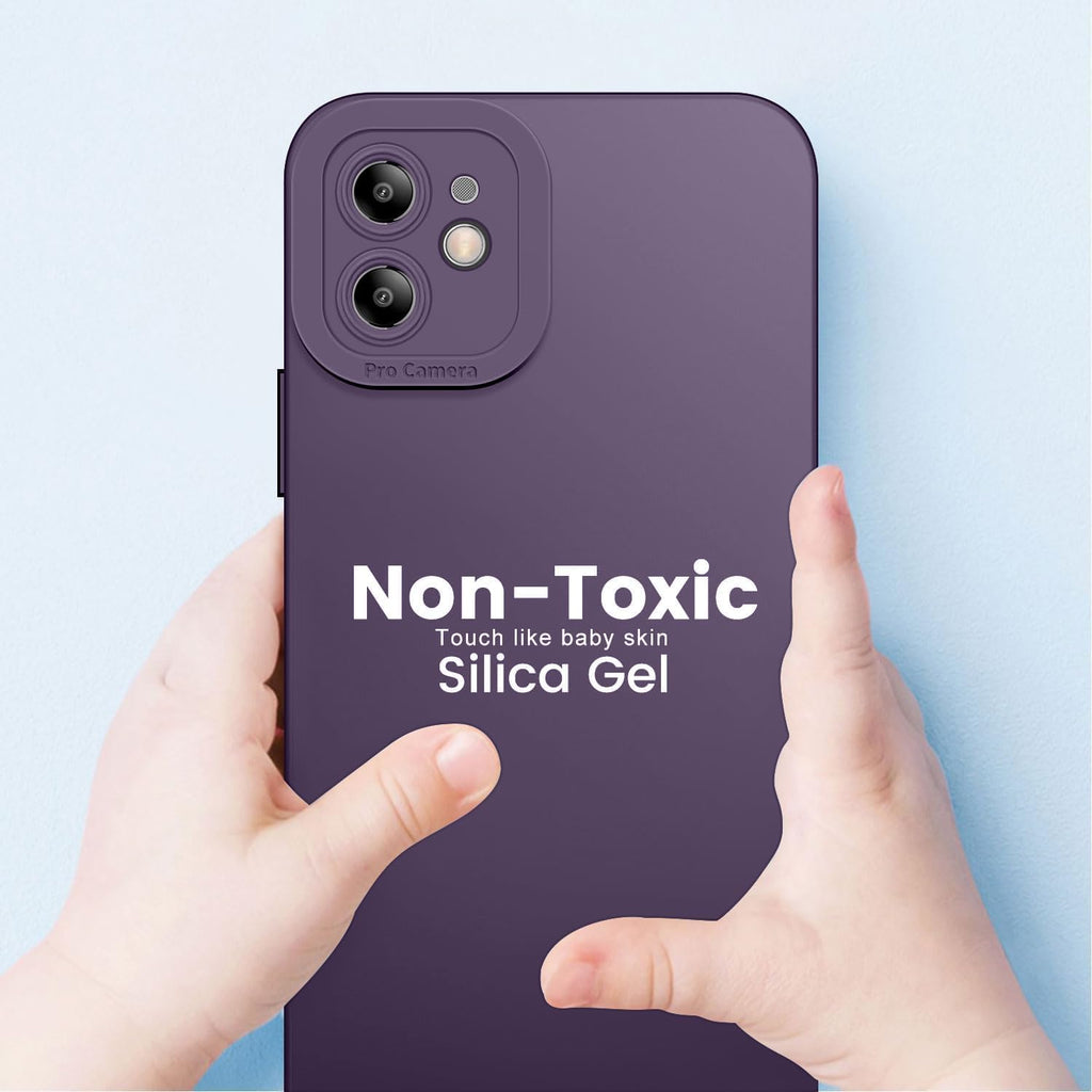 Tenphone Coque iPhone 15 (6,1") – TPU Souple Antichoc avec Protection Caméra