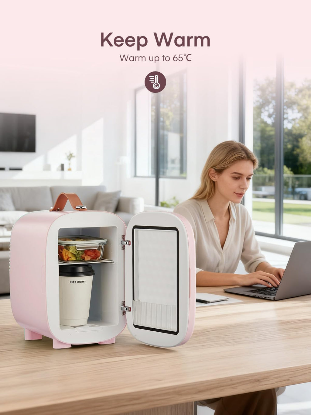 FOHERE Mini Frigo de Chambre 5L