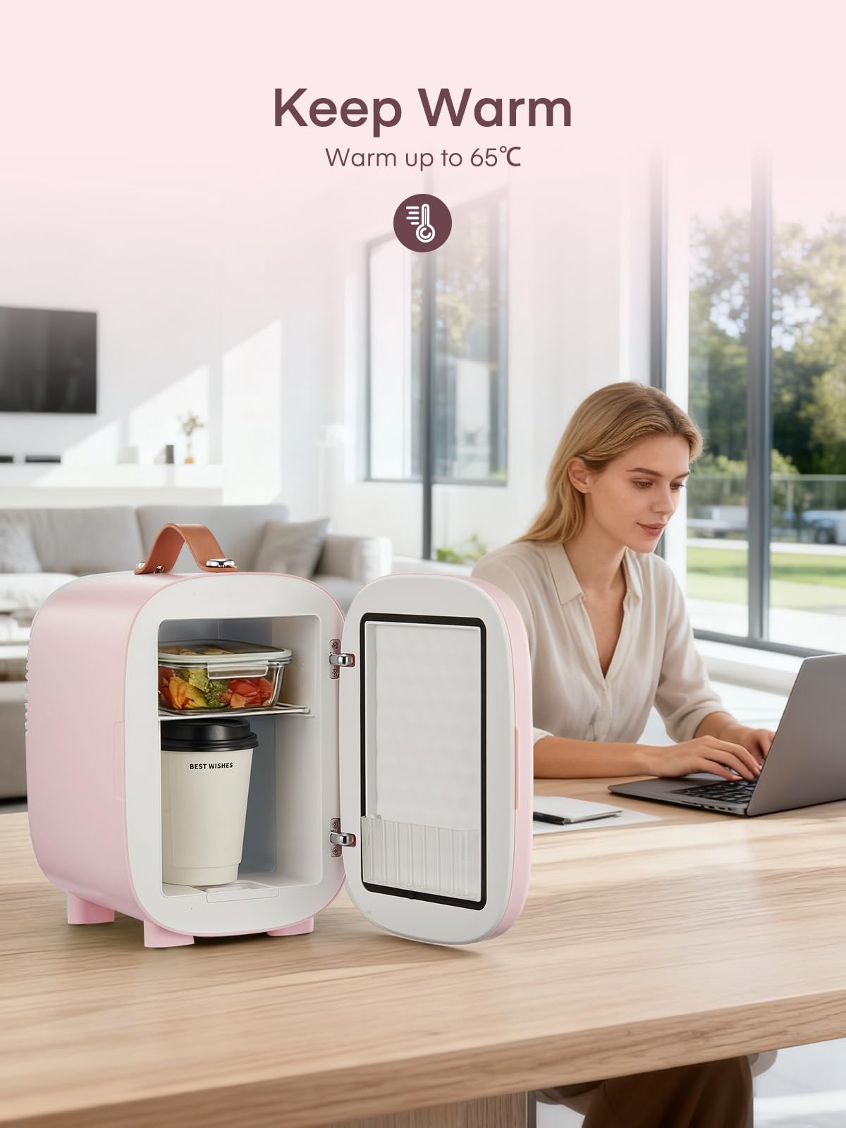 FOHERE Mini Frigo de Chambre 5L