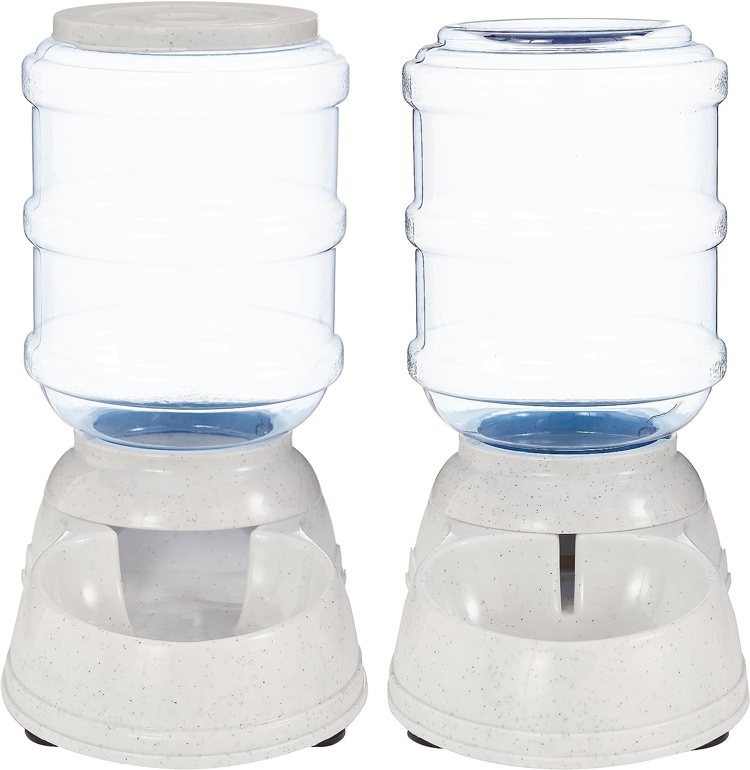 Amazon Basics Distributeur d'eau 1 gallons pour Chiens et chats, 3.8 litres, Petite taille, Transparent