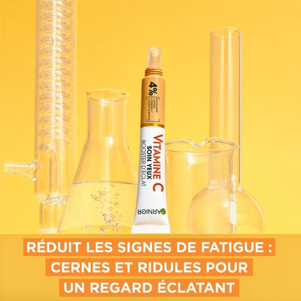 GARNIER SkinActive Vitamine C - Coffret Crème Sorbet Hydratante Fresh & Bright 85ml + Sérum Jour 30ml