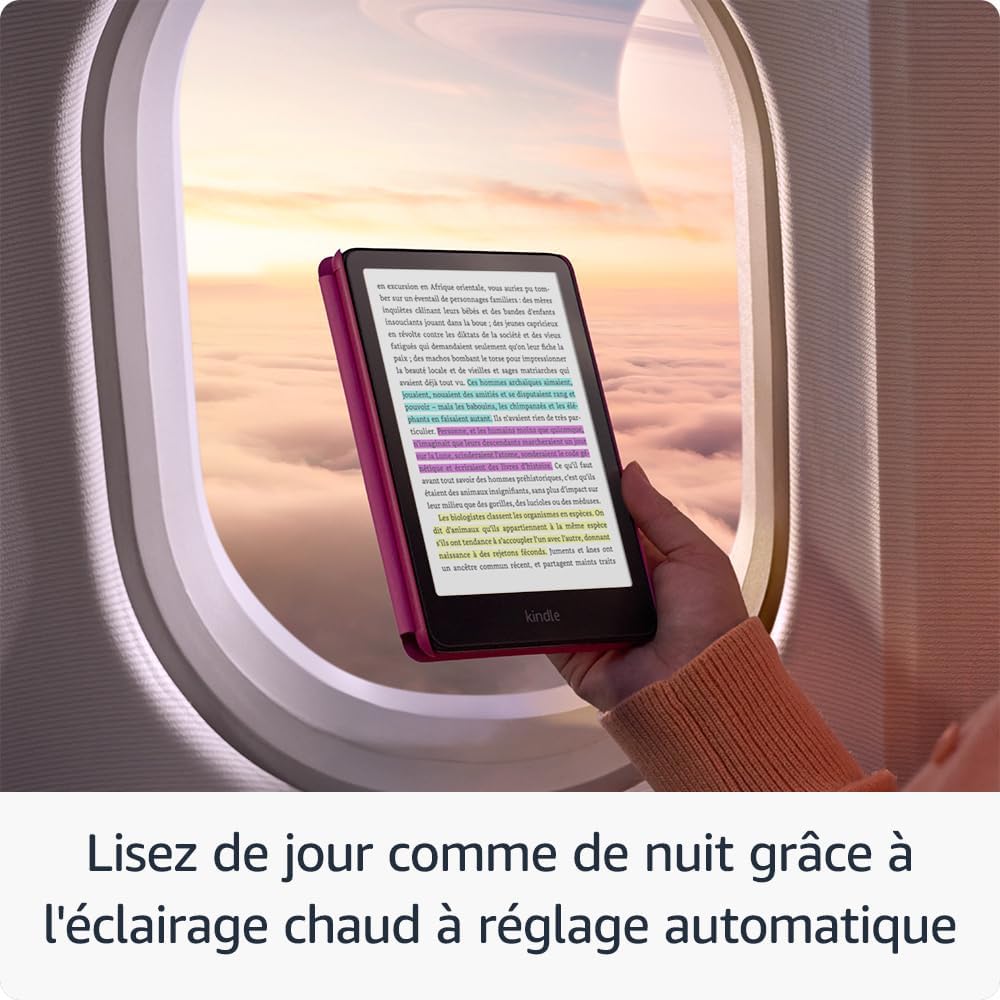 Amazon Kindle Colorsoft Signature Edition (Nouvelle génération) - Avec affichage couleur, éclairage avant à réglage automatique, charge sans fil et longue autonomie - 32 Go