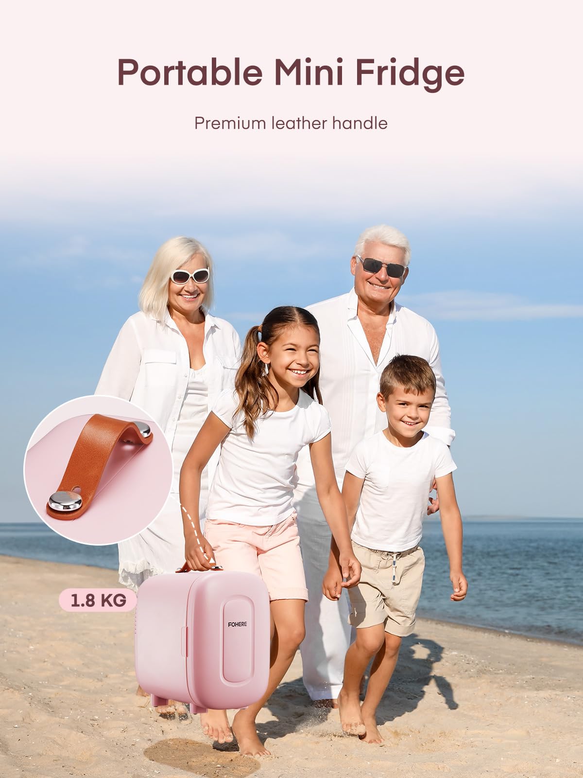 FOHERE Mini Frigo de Chambre 5L