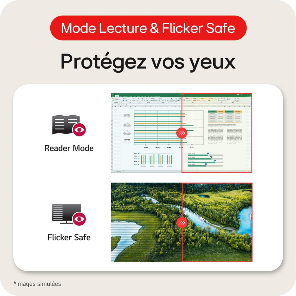 LG UltraWide 34WR55QK-B 34'' – Écran PC 21:9 QHD 3440x1440, Dalle VA 100Hz 5ms, HDR10, sRGB 99%, Réglable en Hauteur, Mode Portrait