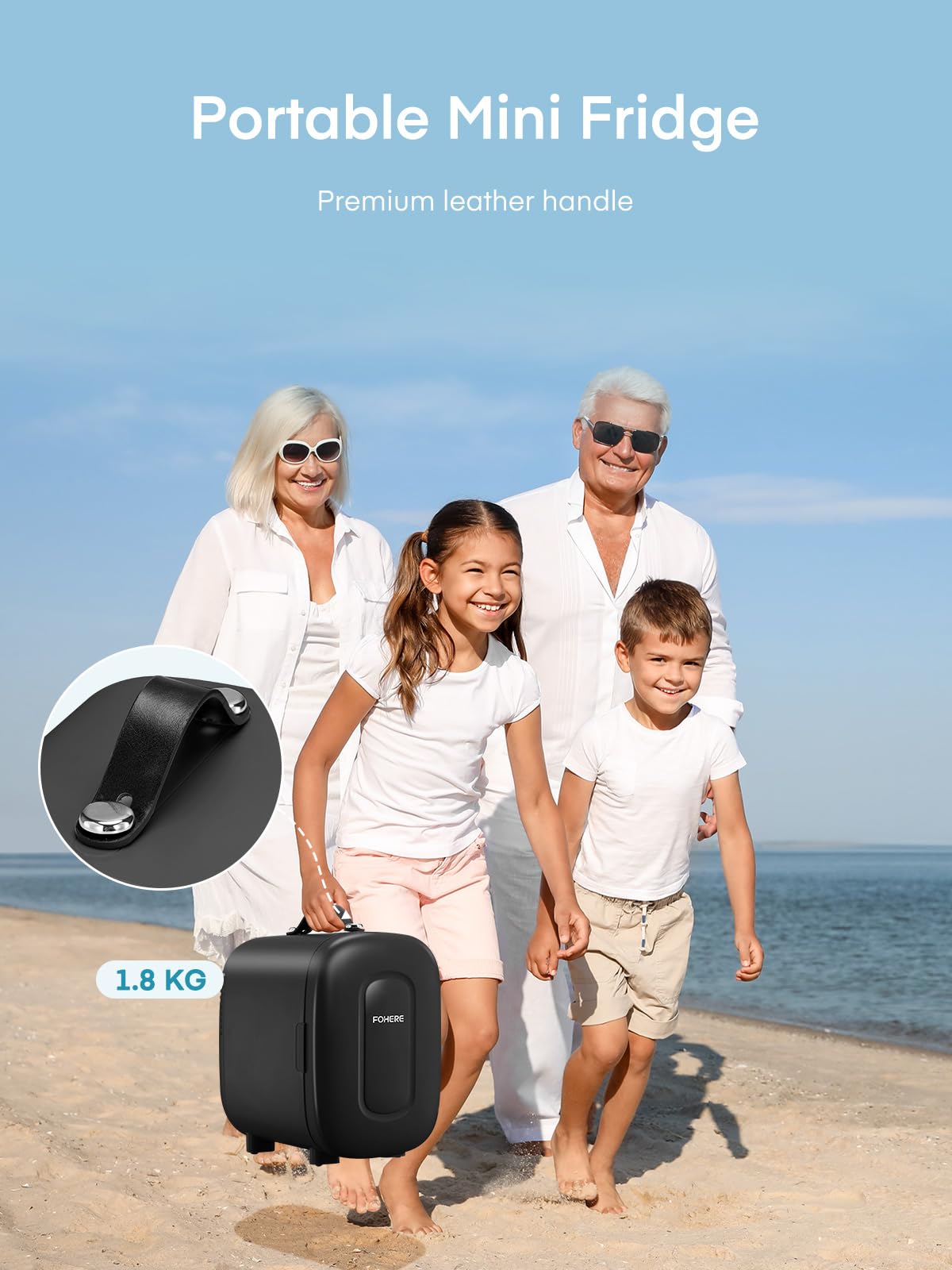 FOHERE Mini Frigo de Chambre 5L