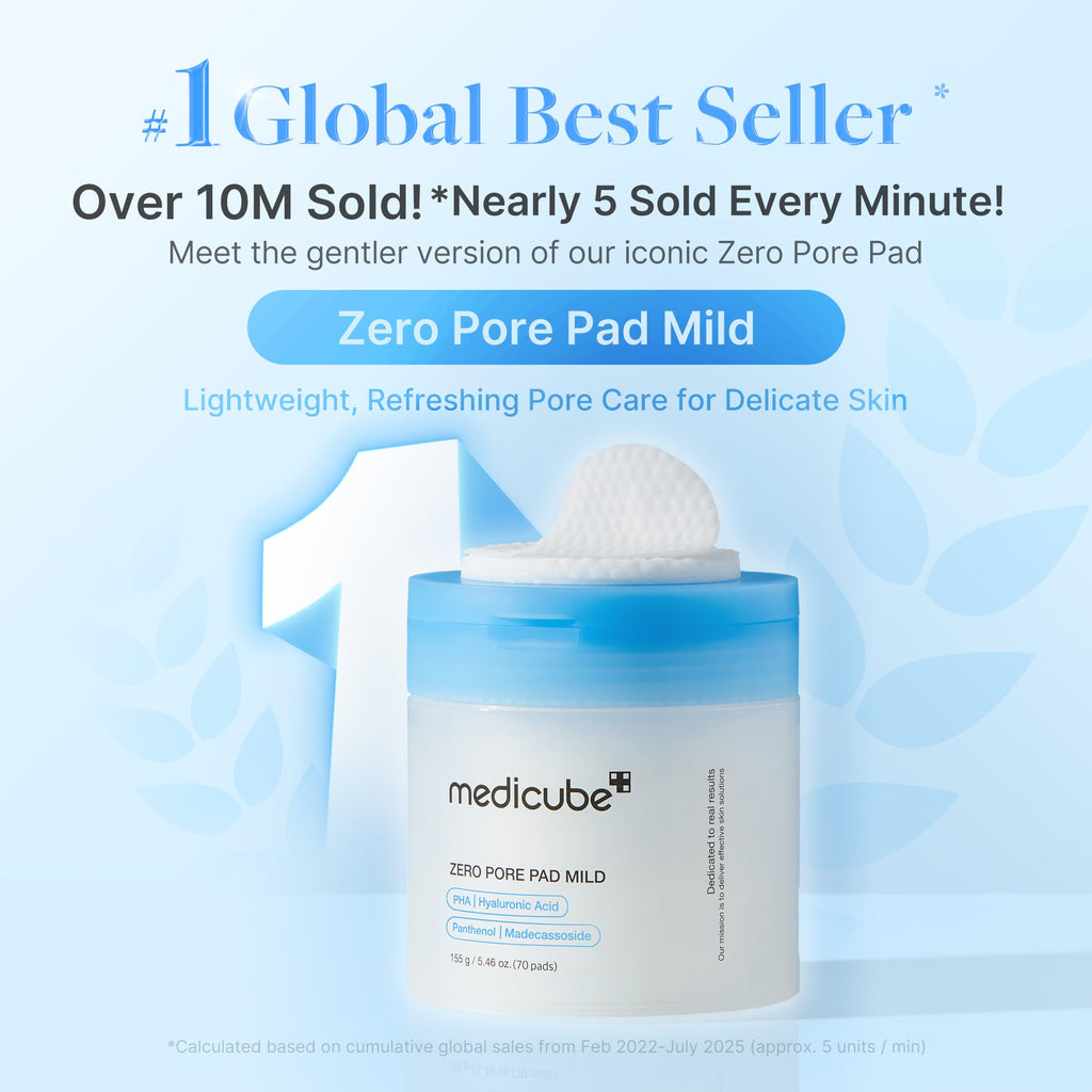 medicube Zero Pore Pad 2.0 Pads Exfoliants Soin des Pores