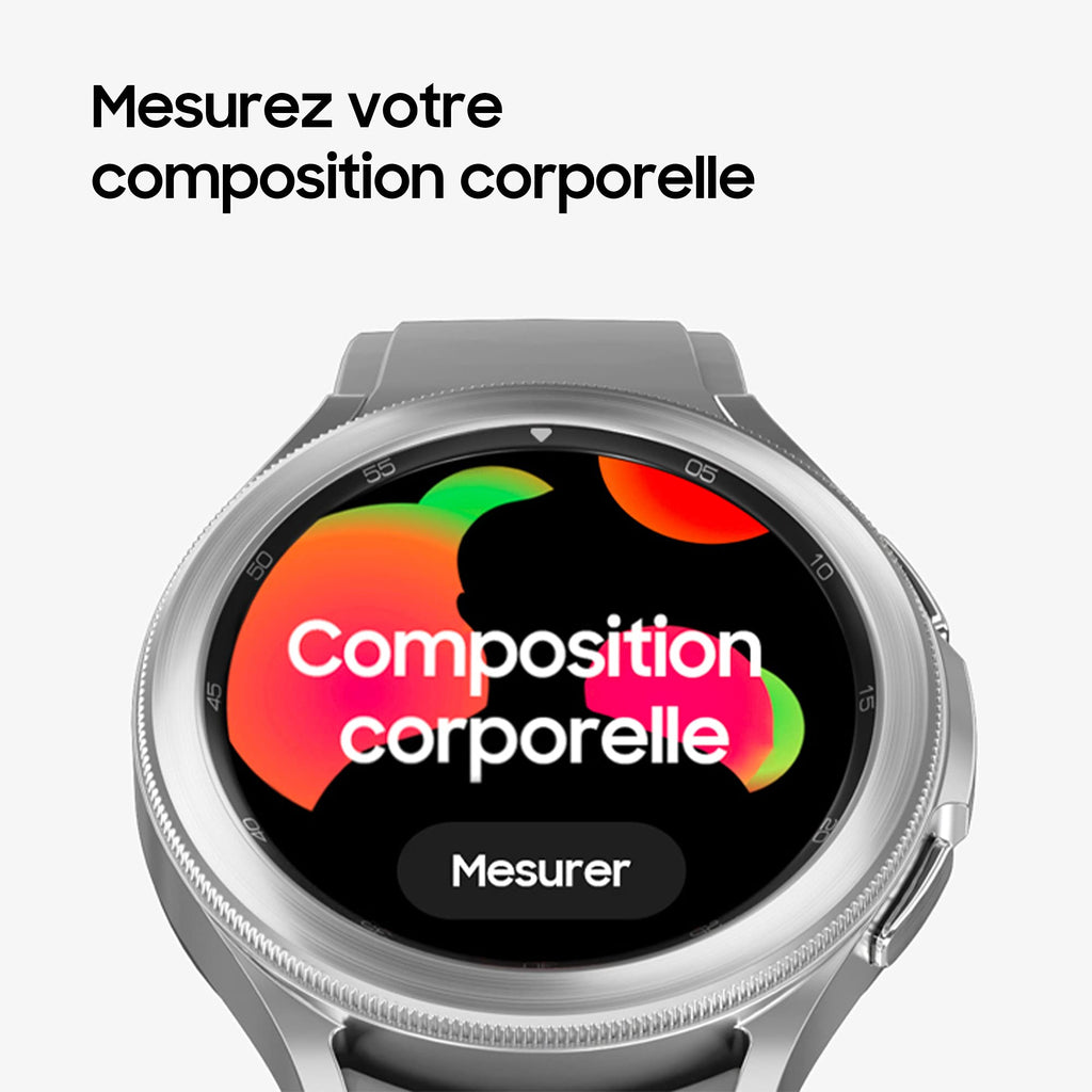 Samsung Galaxy Watch4 Bluetooth, 40 mm, or rose - Montre connectée intelligente, surveillance de la santé, bien-être, sport, IMC, ECG, batterie longue durée – Version FR