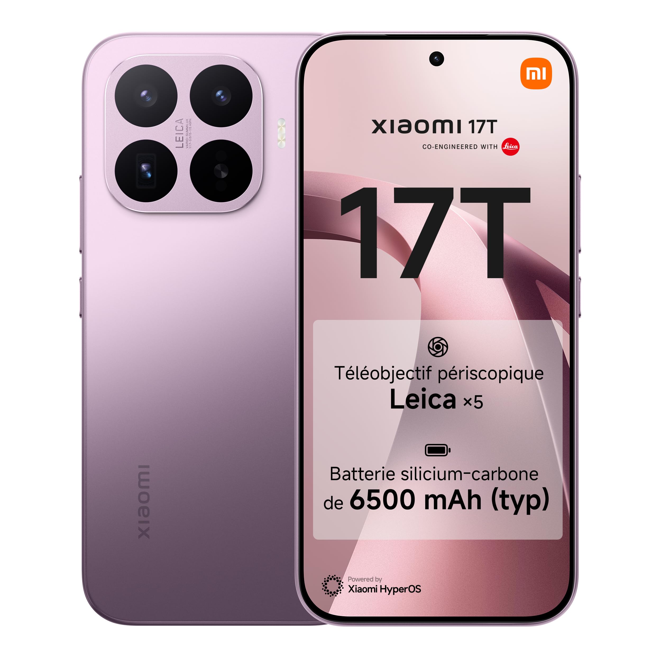 Xiaomi 17T Pro – Smartphone 12+1024 Go, écran 6,83