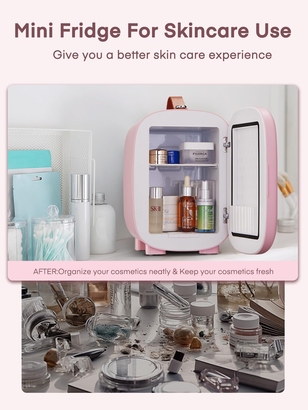FOHERE Mini Frigo de Chambre 5L