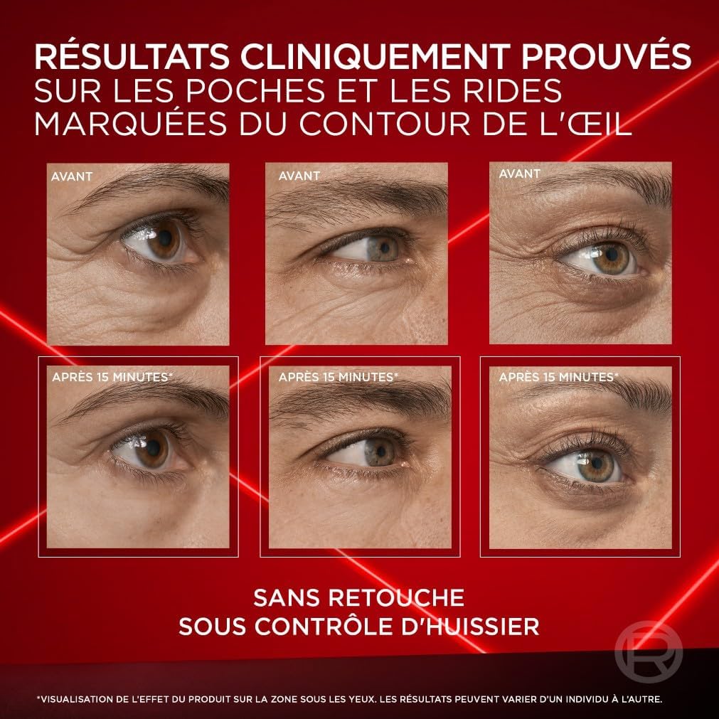 L'Oréal Paris Revitalift Laser X3 - Crème de Jour Anti-Âge FPS 25 - Acide Hyaluronique, Pro-Rétinol & Vitamine C - 50ml