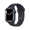 Apple Watch Series 7 (GPS + Cellular, 45mm) Montre connectée - Boîtier en Acier Inoxydable Graphite, Bracelet Milanais Graphite. Suivi de l’activité Physique, résistance à l’Eau