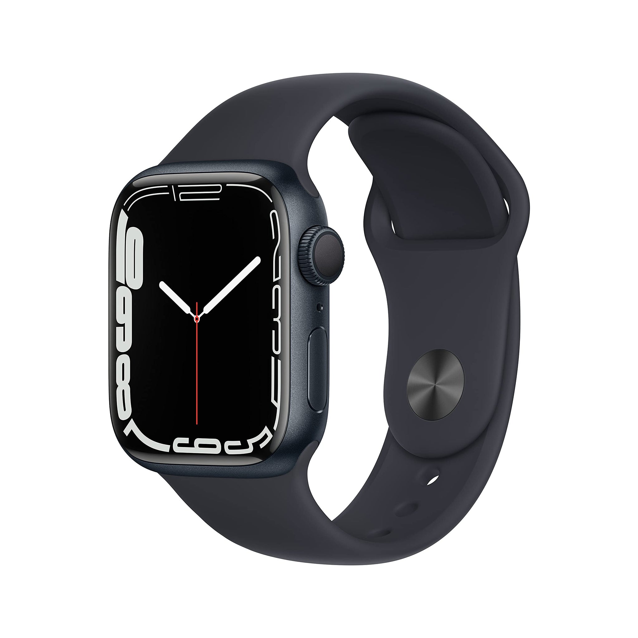 Apple Watch Series 7 (GPS + Cellular, 45mm) Montre connectée - Boîtier en Acier Inoxydable Graphite, Bracelet Milanais Graphite. Suivi de l’activité Physique, résistance à l’Eau