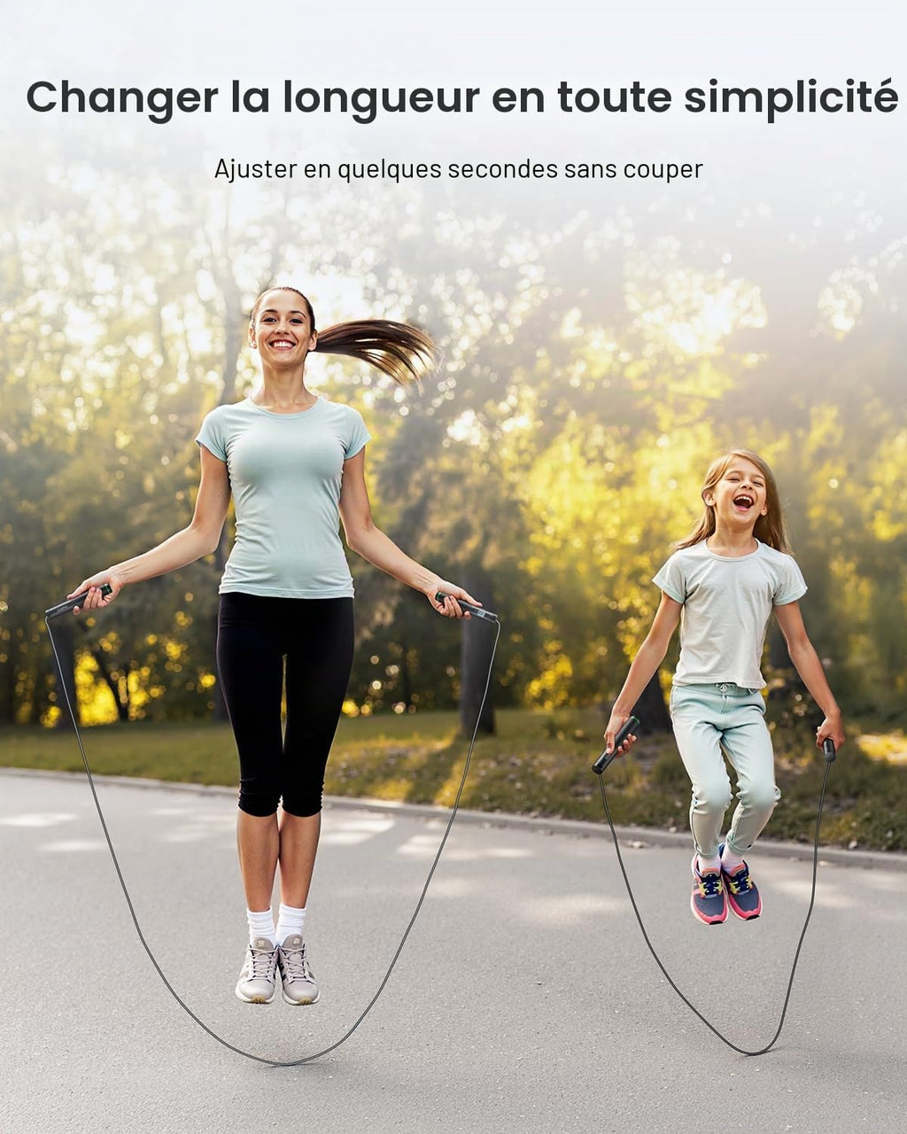 RENPHO Corde à Sauter Intelligente avec Compteur, Corde à Sauter sans Fil Réglable, App Données d'Analyse, Corde a Sauter Fitness Homme Femmes Enfants, Crossfit Équipement d'Entraînement