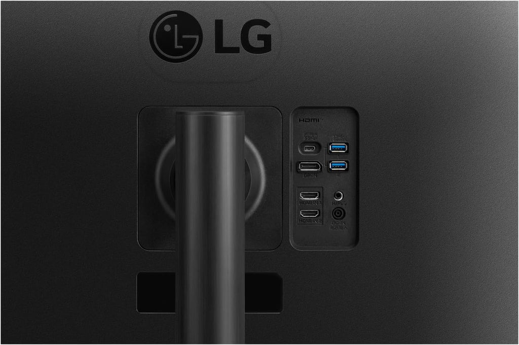 LG UltraWide 34WR55QK-B 34'' – Écran PC 21:9 QHD 3440x1440, Dalle VA 100Hz 5ms, HDR10, sRGB 99%, Réglable en Hauteur, Mode Portrait