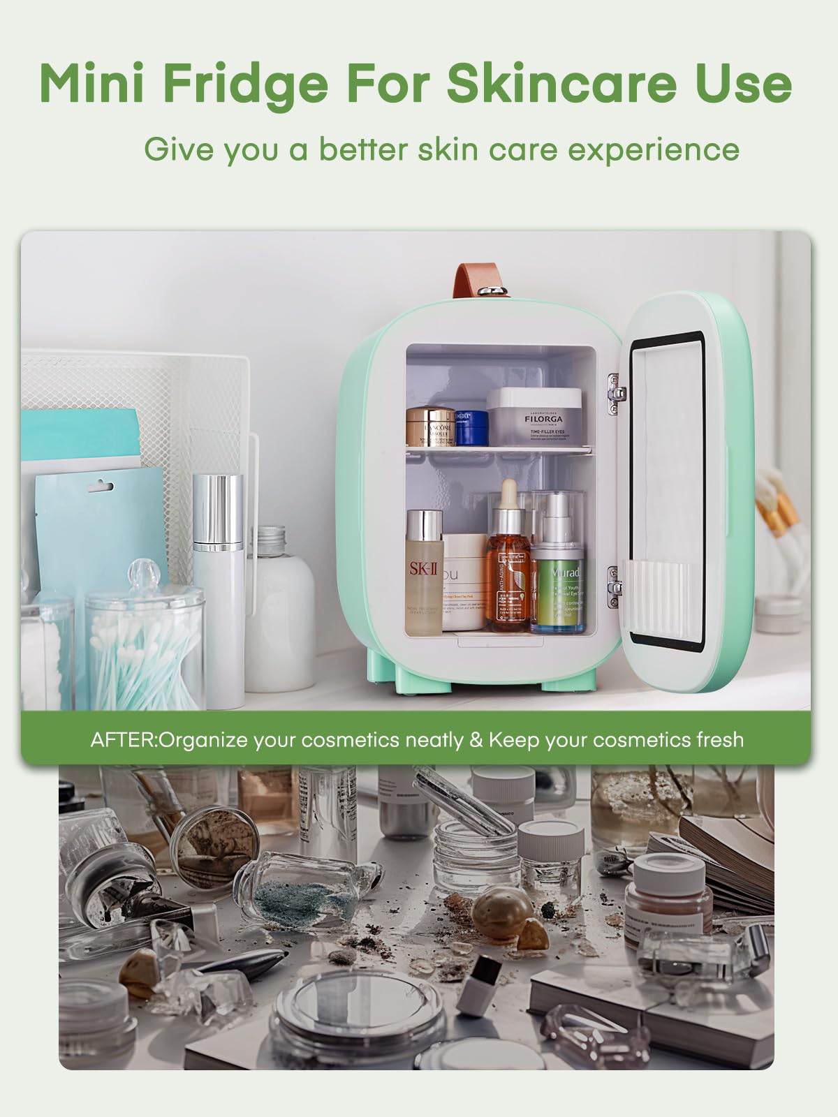 FOHERE Mini Frigo de Chambre 5L