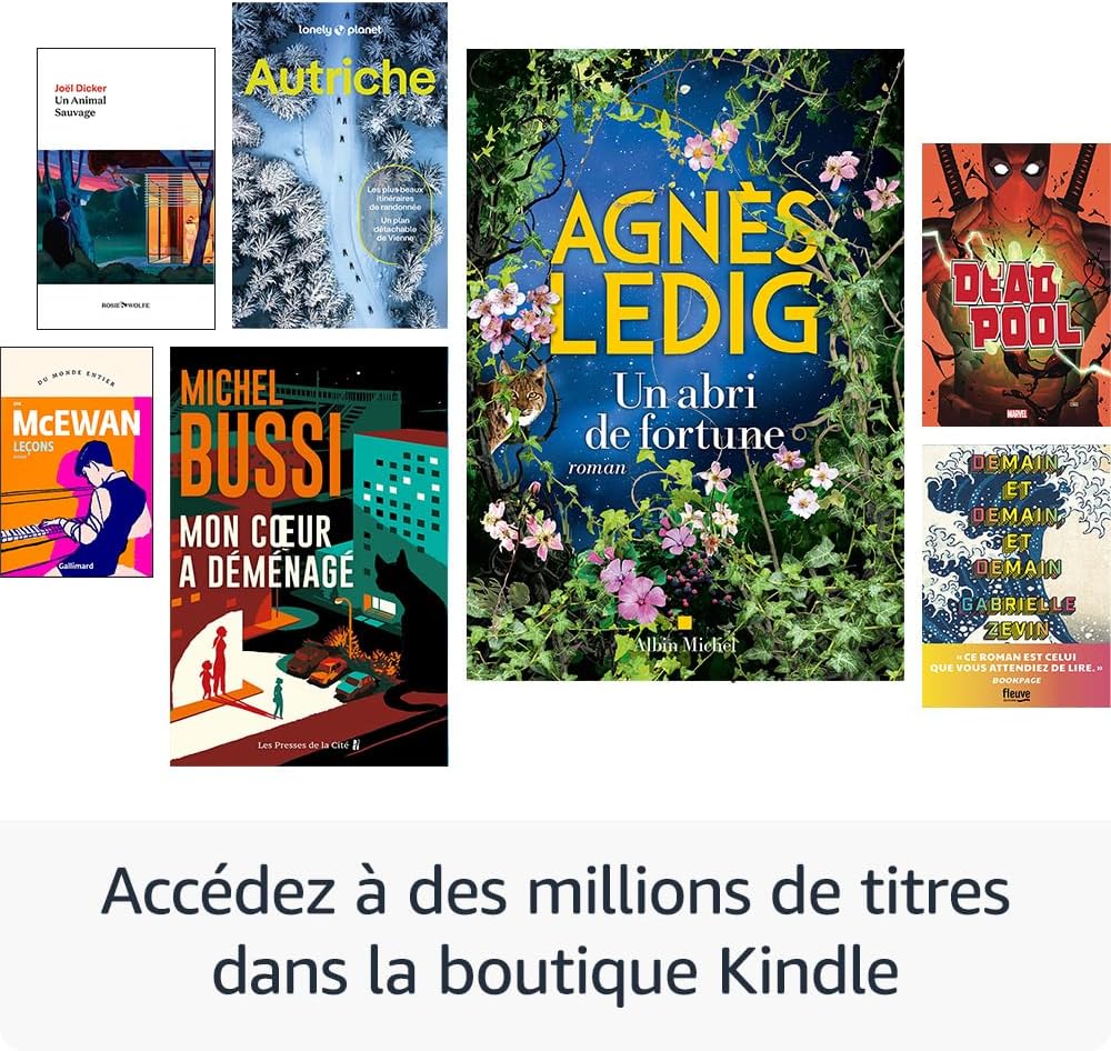 Amazon Kindle Colorsoft Signature Edition (Nouvelle génération) - Avec affichage couleur, éclairage avant à réglage automatique, charge sans fil et longue autonomie - 32 Go