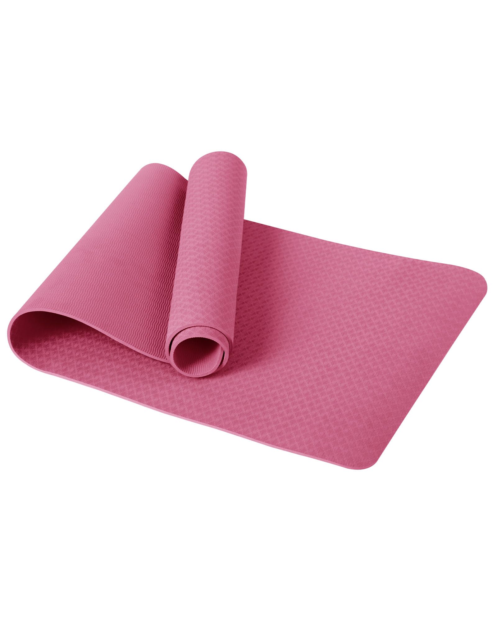 Good Nite Tapis de Yoga de Gymnastique de Exercice Fitness Tapis Fitness Antidérapant de Sport de Pilates avec Sangle de Transport 183 x 61 x 0,6 cm