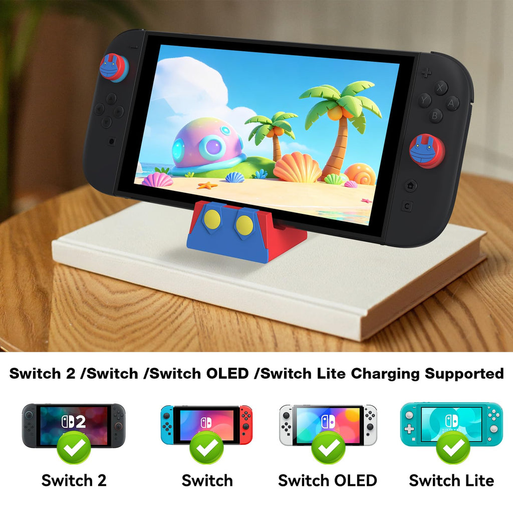 HEIYING Station d'accueil pour Nintendo Switch 2/Lite/OLED, Support d'accueil Portative avec Port de Type C pour Charger la Console