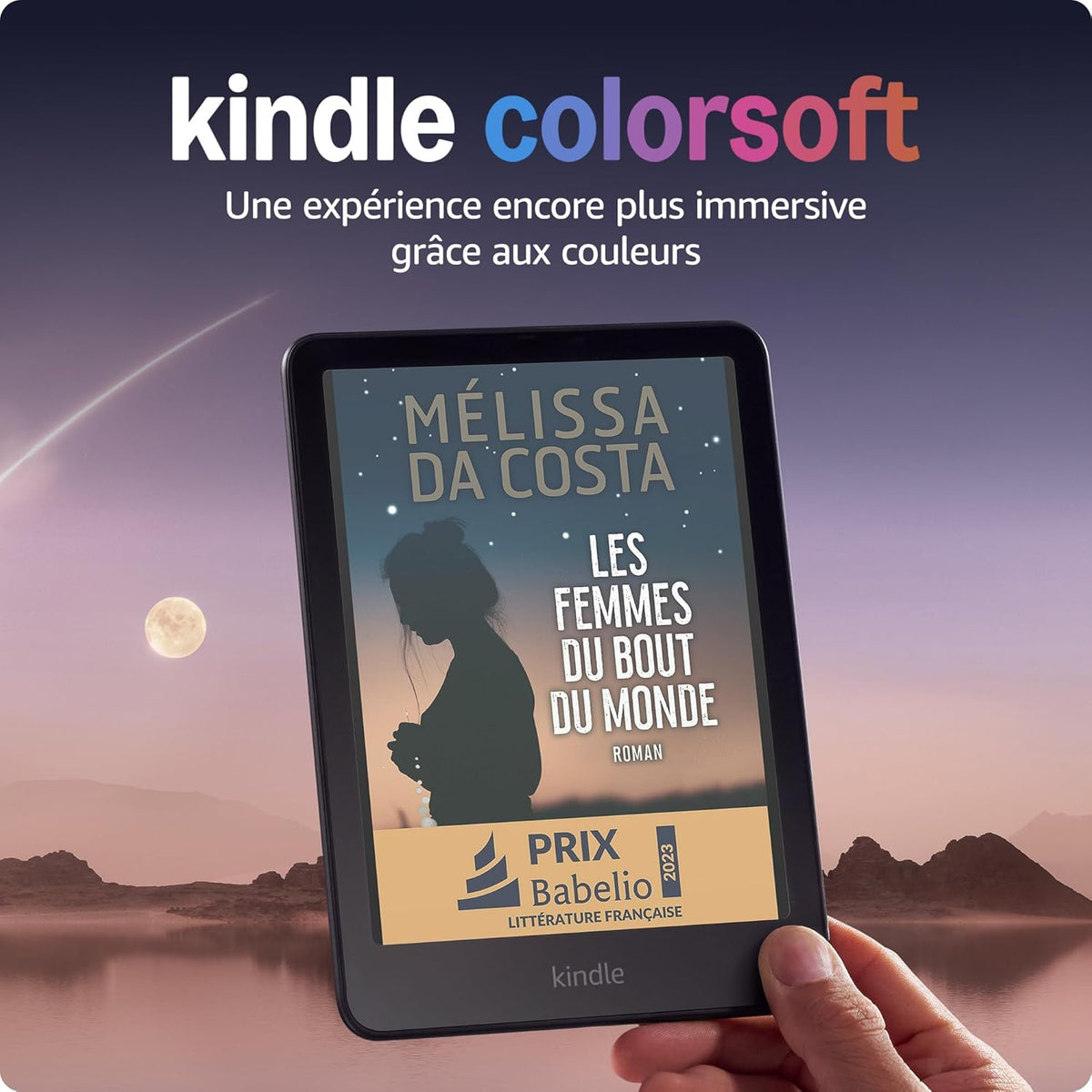 Amazon Kindle Colorsoft Signature Edition (Nouvelle génération) - Avec affichage couleur, éclairage avant à réglage automatique, charge sans fil et longue autonomie - 32 Go