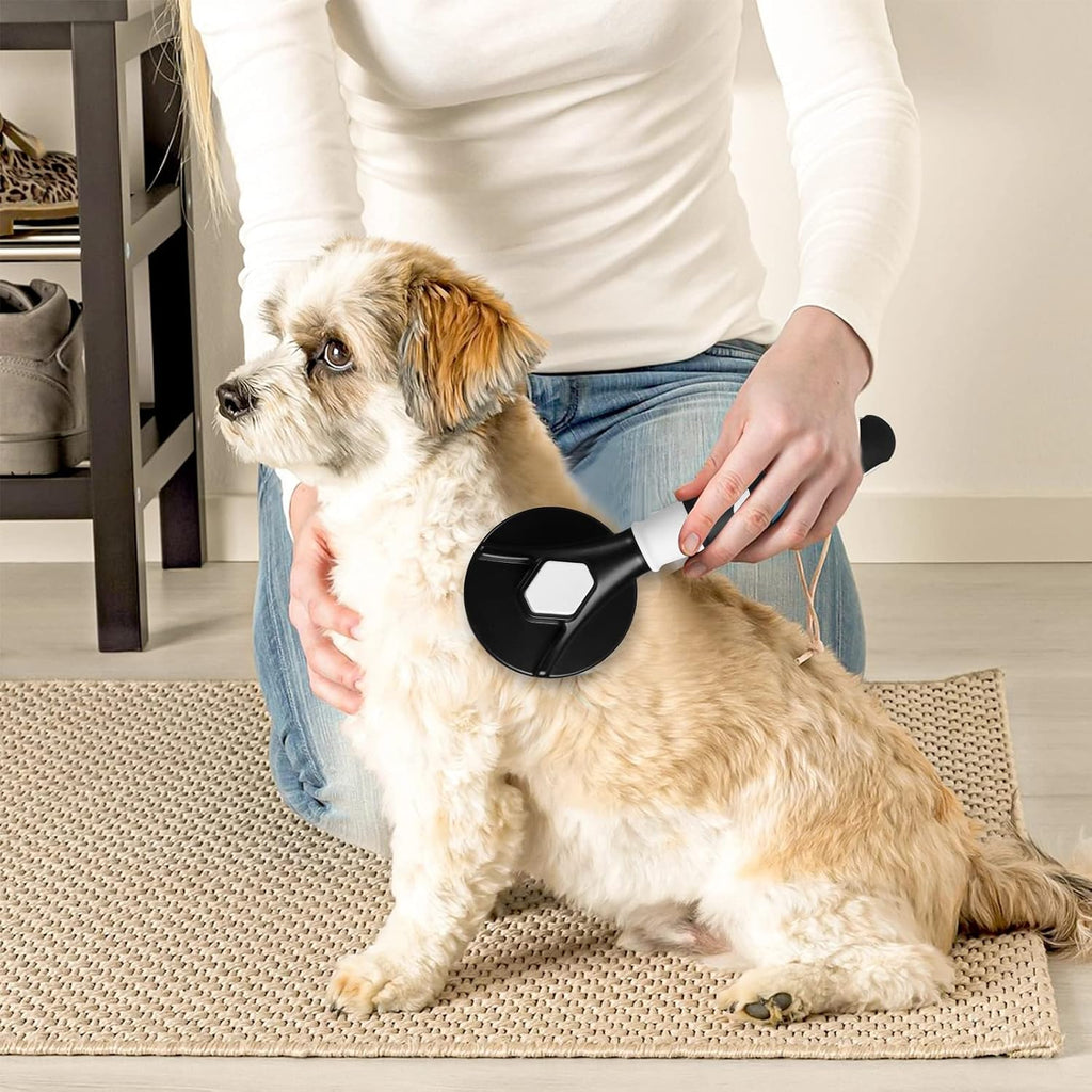 Brosse Autonettoyante Vinabo Petite Race – Chien, Chat & Chaton | 1 Clic