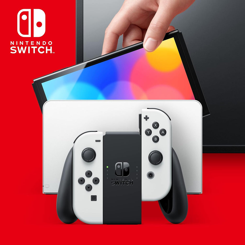 Nintendo Switch OLED Blanche – Console Portable 7 pouces 64 Go