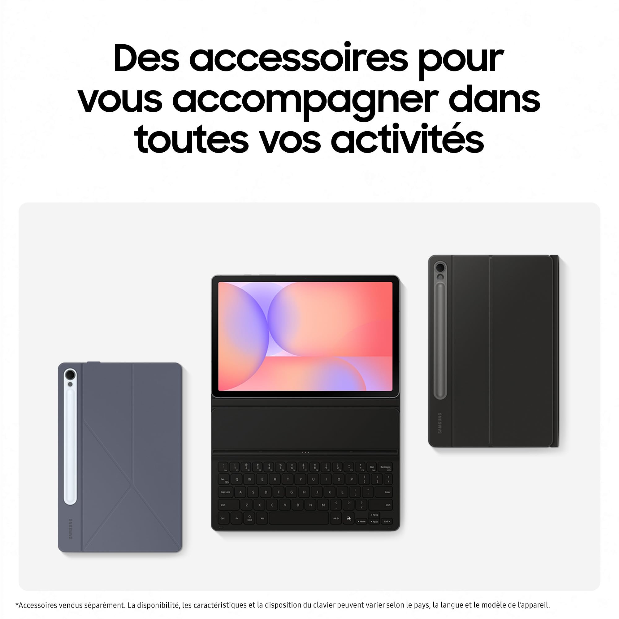 Samsung Galaxy Tab S10 Lite 10.9'' Wi-Fi – 128 Go, S Pen Inclus, Chargeur 25W, Android 15, Gris | Version FR