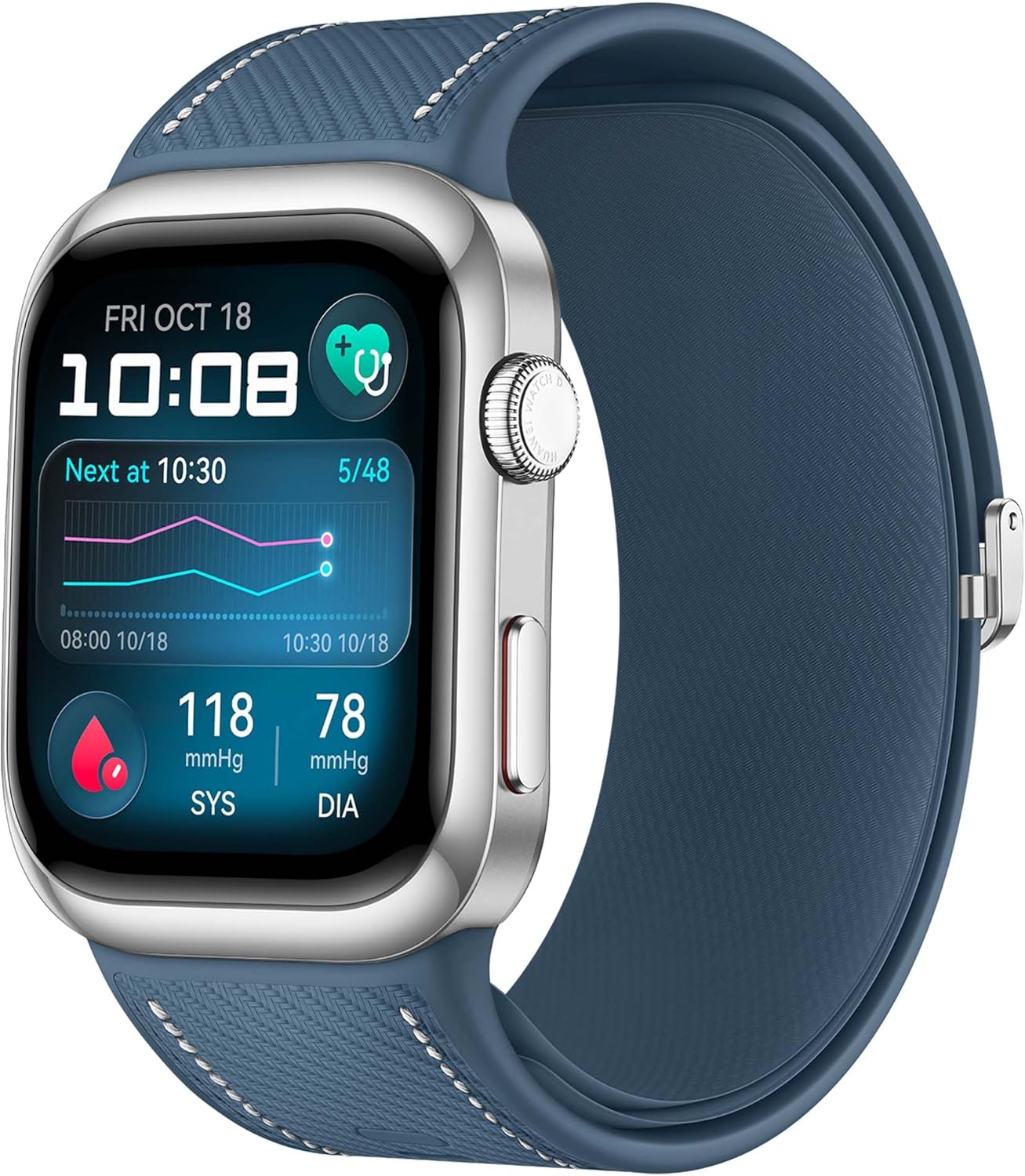 HUAWEI Watch D2 - Montre Connectée Santé - Tension Artérielle 24h, ECG, SpO2, Fréquence Cardiaque - iOS & Android