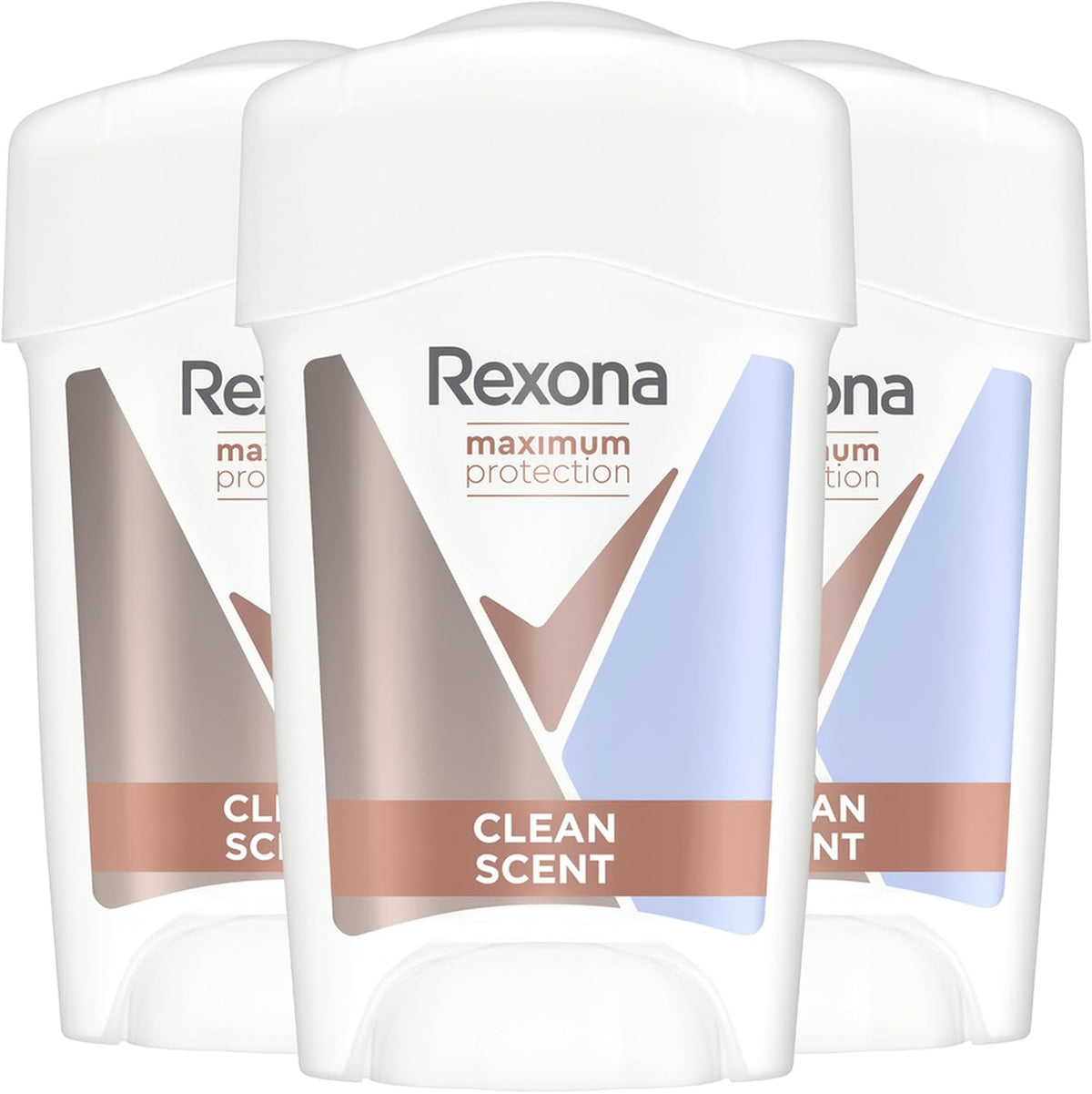 Rexona Maximum Protection Déodorant Femme Stick Clean Scent 45ml – Anti-Transpirant 96h
