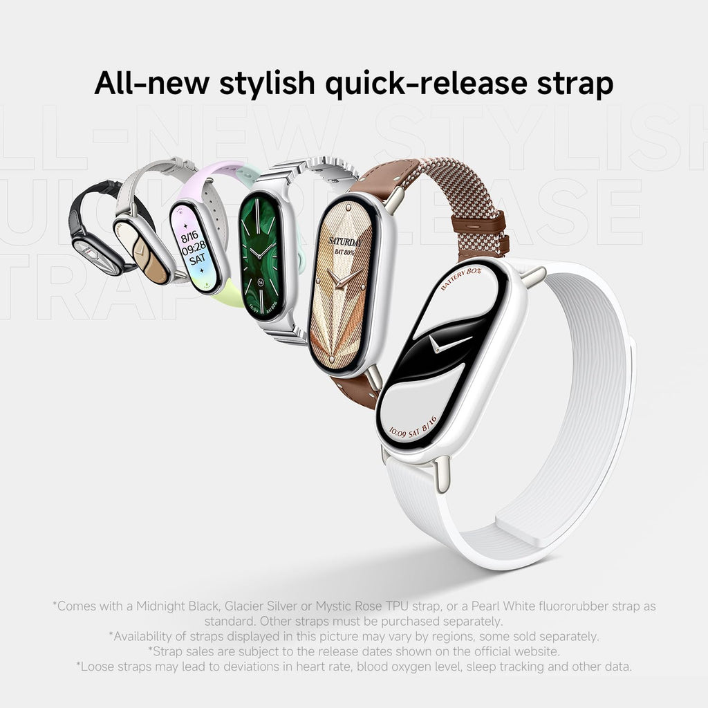 Xiaomi Smart Band 10 – Bracelet Connecté AMOLED 1.72", 21 Jours, 150+ Sports, 5 ATM, Boussole