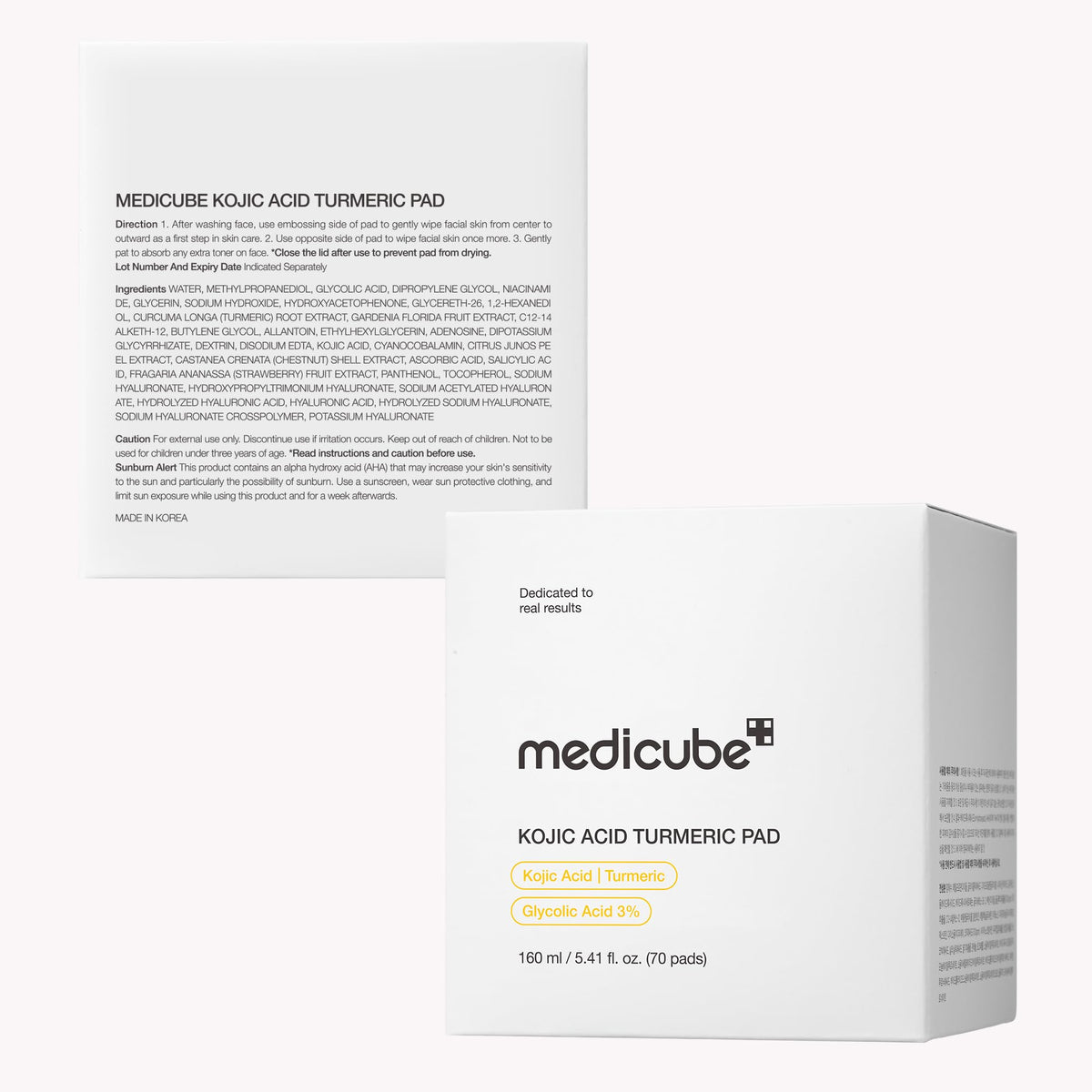 medicube Zero Pore Pad 2.0 Pads Exfoliants Soin des Pores