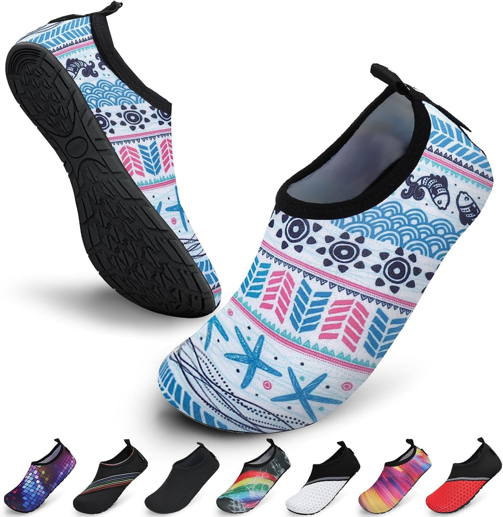SAGUARO Chaussures Aquatiques Mixte – Séchage Rapide, Antidérapantes, Respirantes, Tailles 36 à 47 EU