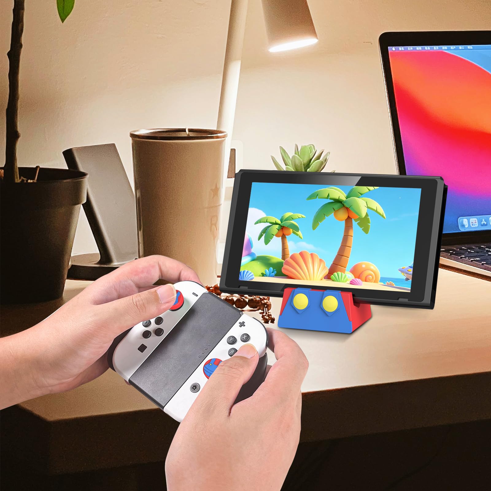HEIYING Station d'accueil pour Nintendo Switch 2/Lite/OLED, Support d'accueil Portative avec Port de Type C pour Charger la Console