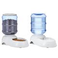 Amazon Basics Distributeur d'eau 1 gallons pour Chiens et chats, 3.8 litres, Petite taille, Transparent