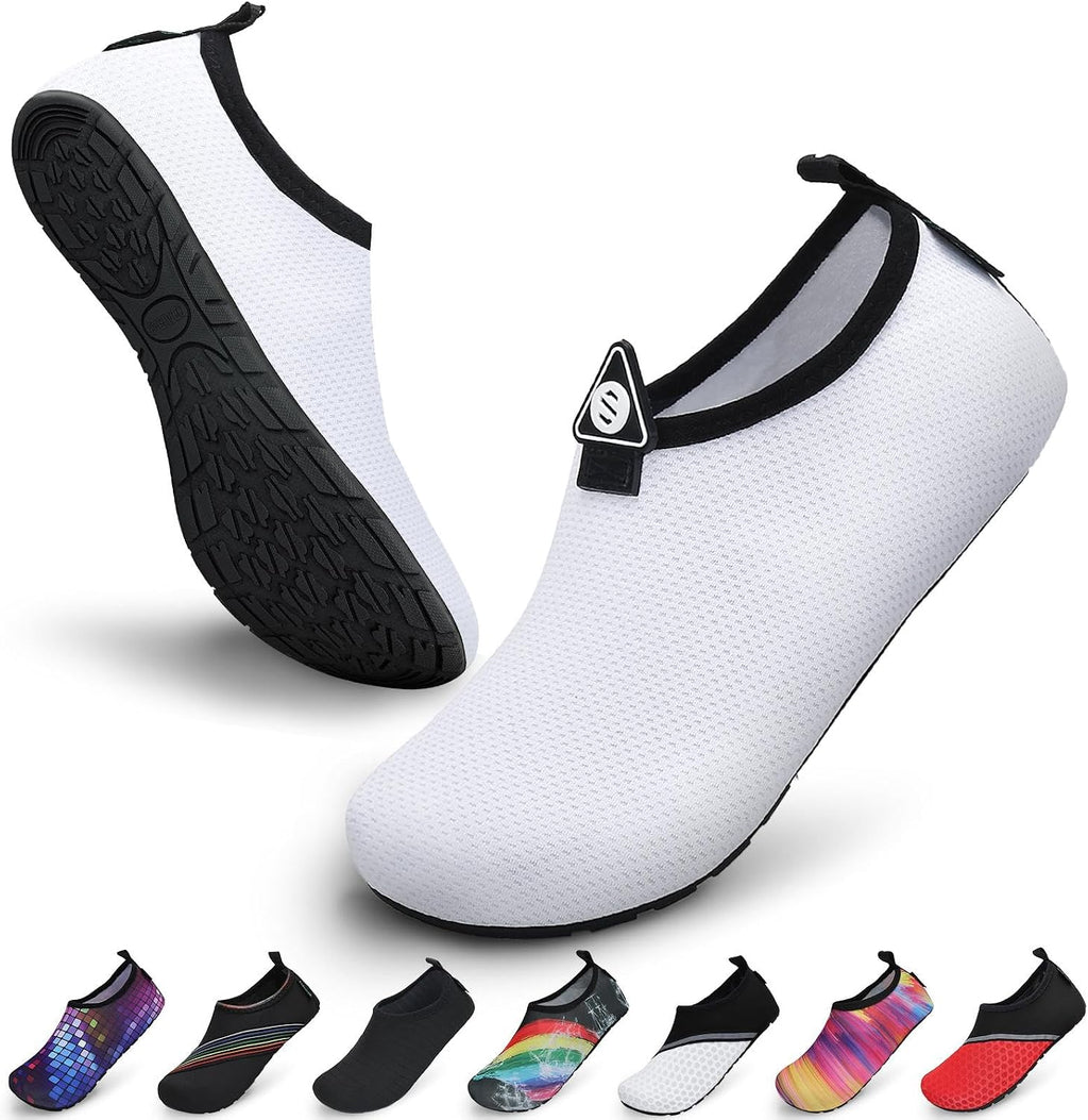 SAGUARO Chaussures Aquatiques Mixte – Séchage Rapide, Antidérapantes, Respirantes, Tailles 36 à 47 EU