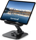 Lamicall Support Tablette Bureau – Base Rotative 360°, Design Ultrafin 15 mm, Double Axe