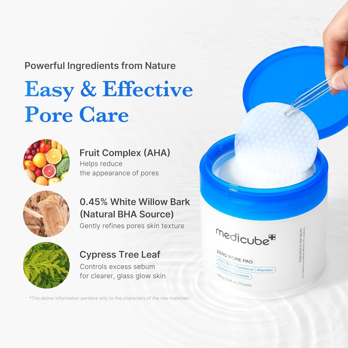 medicube Zero Pore Pad 2.0 Pads Exfoliants Soin des Pores