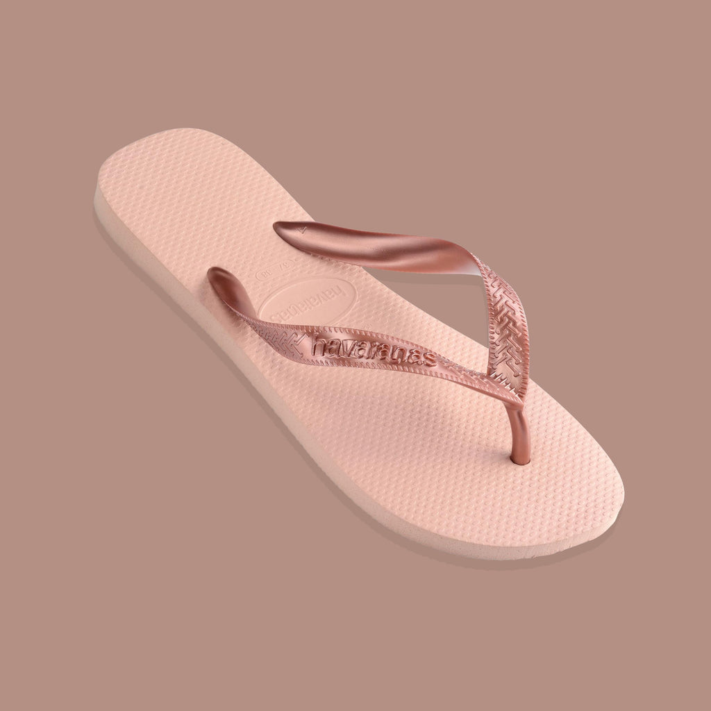 Havaianas Top Tiras – Tongs Femme Lanières Métalliques | Légères & Antidérapantes