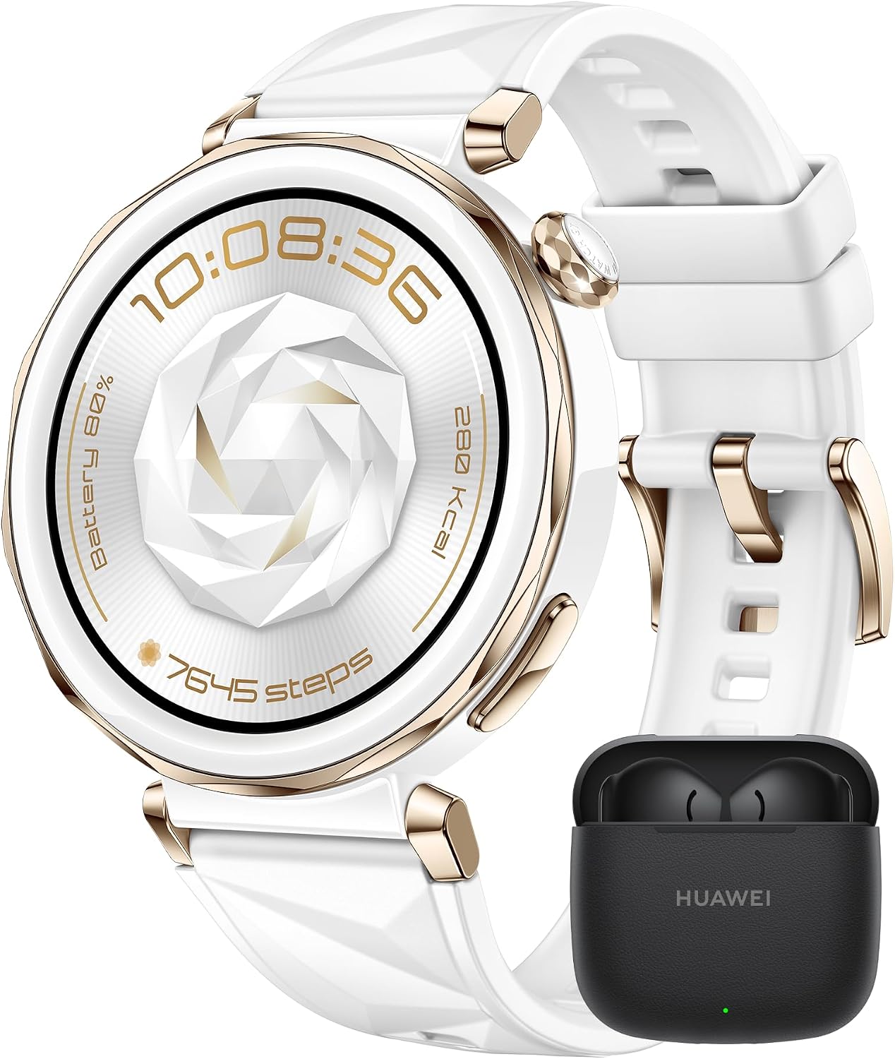 HUAWEI Watch GT 5 41mm Montre Connectée, Design aux Lignes épurées, Nouvelle expérience de Course à Pieds et de Cyclisme, Suivi de la santé, Jusqu'à 7 Jours d'autonomie, iOS & Android, Or