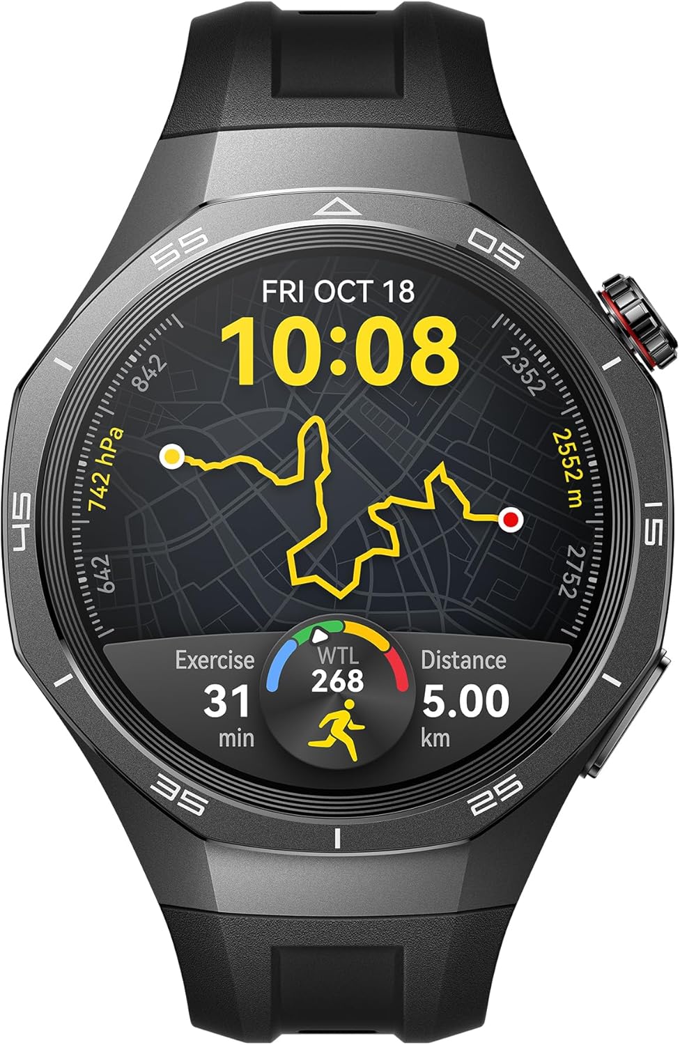 HUAWEI Watch GT 5 41mm Montre Connectée, Design aux Lignes épurées, Nouvelle expérience de Course à Pieds et de Cyclisme, Suivi de la santé, Jusqu'à 7 Jours d'autonomie, iOS & Android, Or