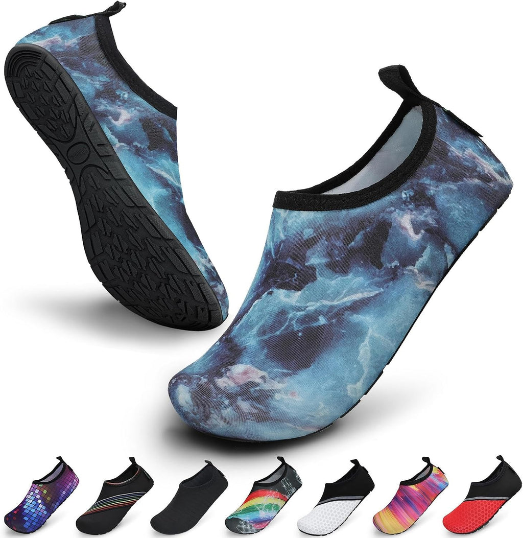 SAGUARO Chaussures Aquatiques Mixte – Séchage Rapide, Antidérapantes, Respirantes, Tailles 36 à 47 EU