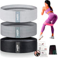 Edifit, Elastique Musculation, Bandes avec 3 Niveaux de Résistance, Fitness, Antidérapantes, Pack de 3, pour Gym, Yoga, Crossfit, Pilates ou Exercices à Domicile
