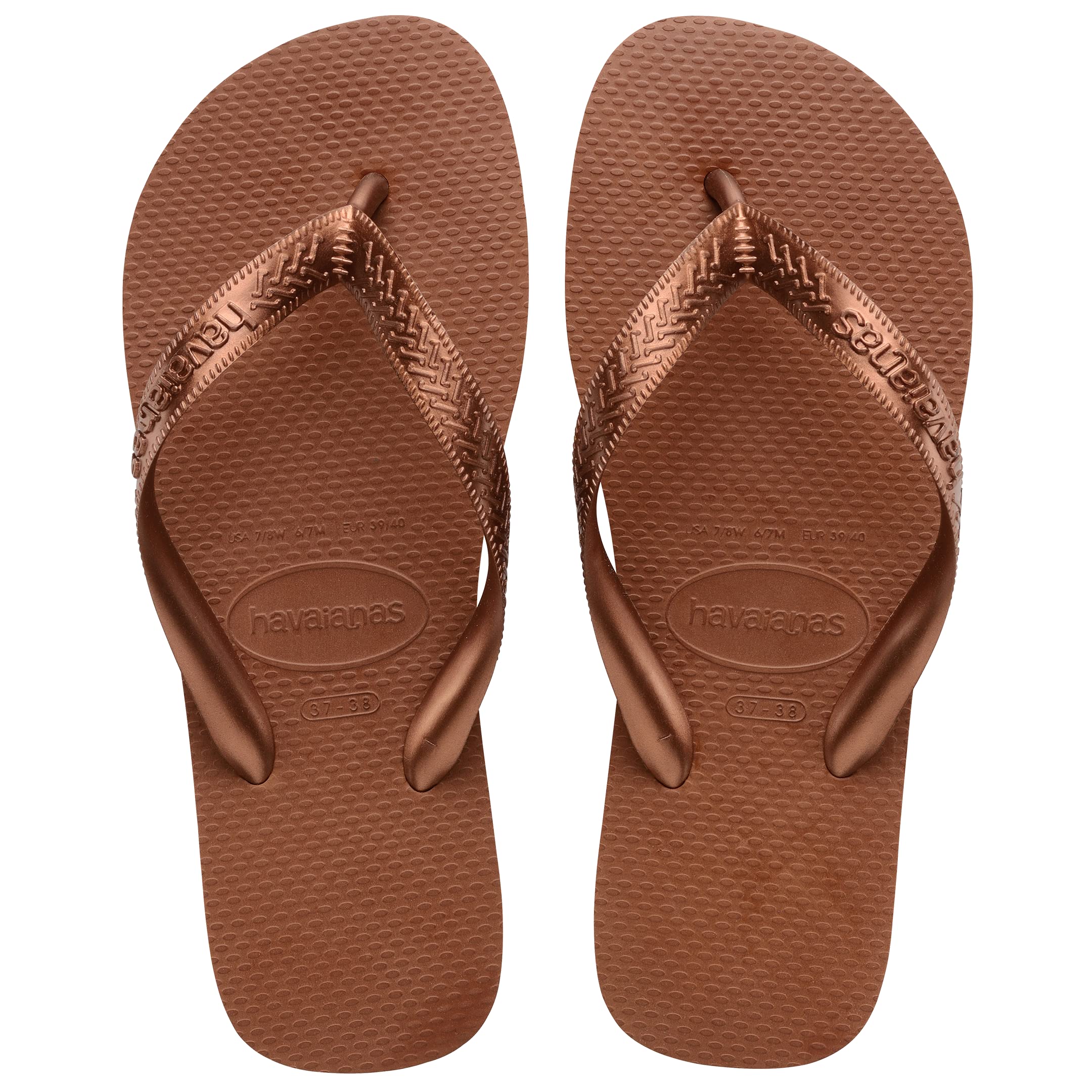 Havaianas Top Tiras – Tongs Femme Lanières Métalliques | Légères & Antidérapantes