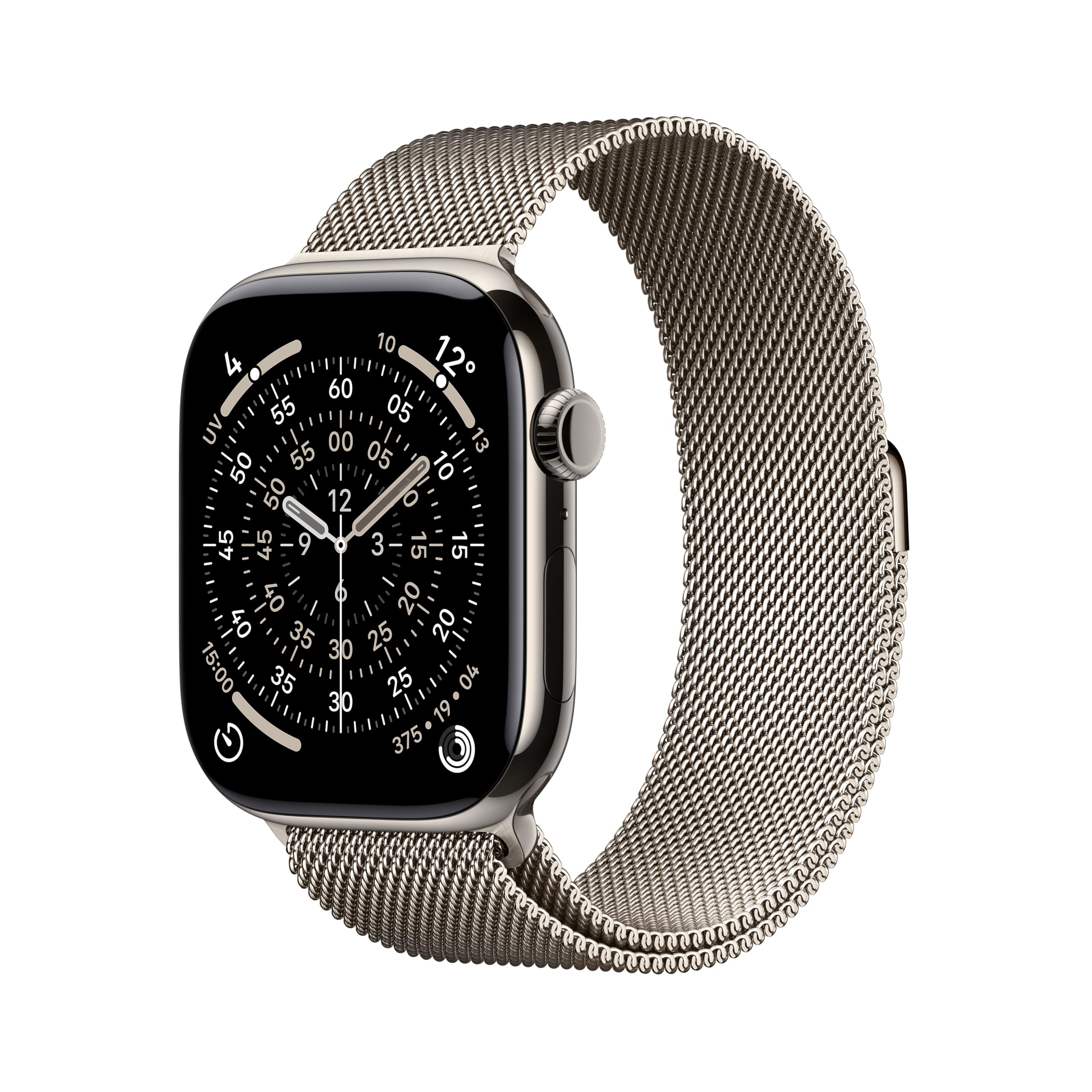 Apple Watch Series 11 GPS + Cellular 46 mm – Boîtier Gris sidéral, Bracelet Sport Noir