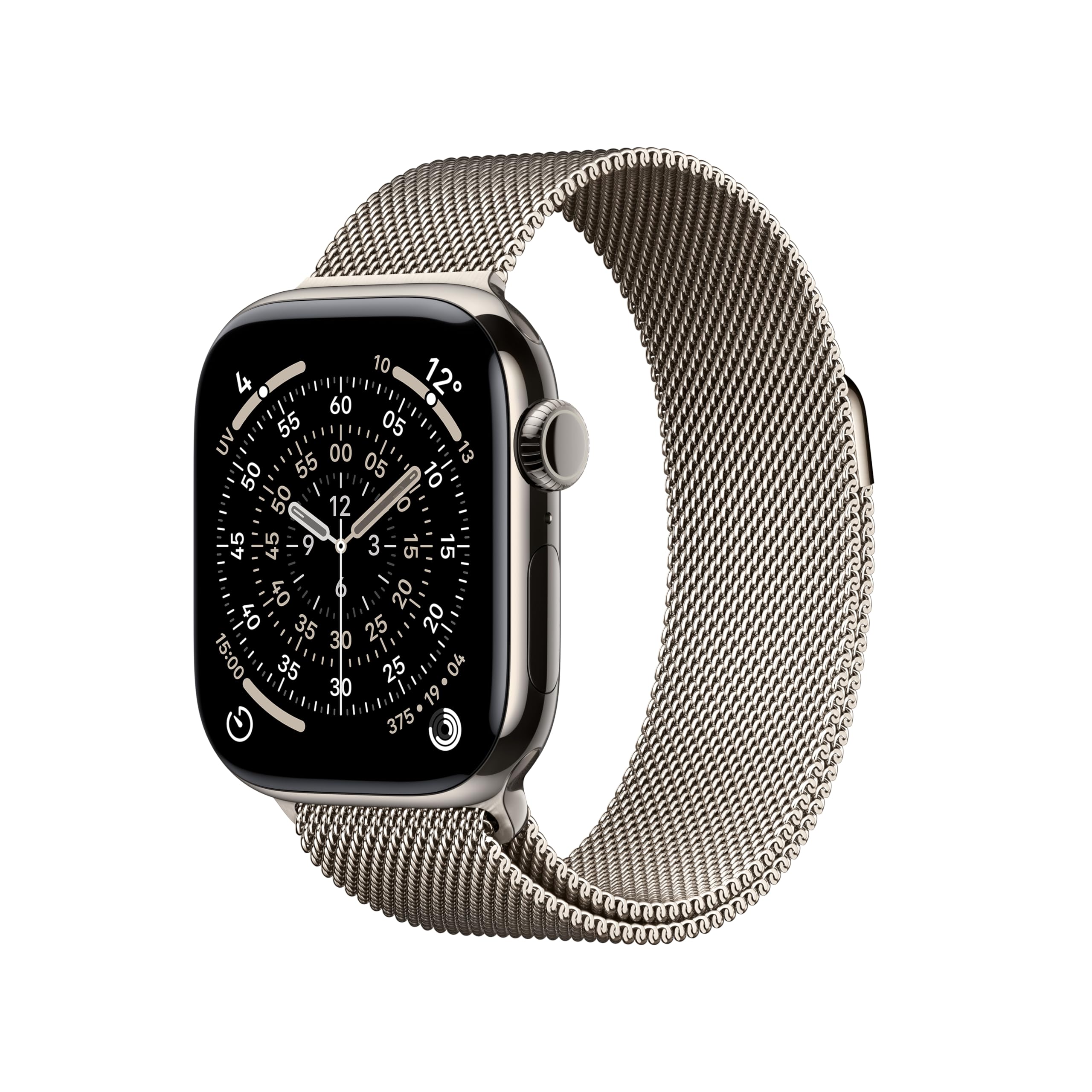 Apple Watch Series 11 GPS + Cellular 46 mm – Boîtier Gris sidéral, Bracelet Sport Noir