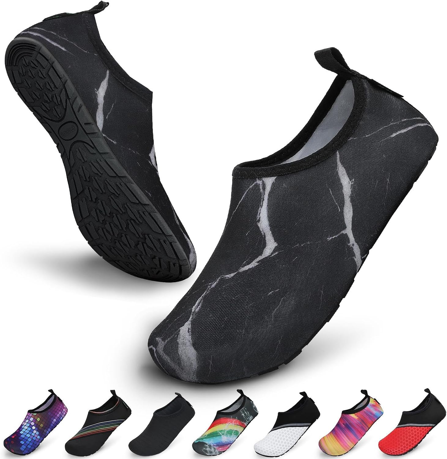 SAGUARO Chaussures Aquatiques Mixte – Séchage Rapide, Antidérapantes, Respirantes, Tailles 36 à 47 EU