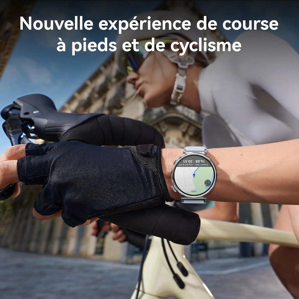 HUAWEI Watch GT 5 41mm Montre Connectée, Design aux Lignes épurées, Nouvelle expérience de Course à Pieds et de Cyclisme, Suivi de la santé, Jusqu'à 7 Jours d'autonomie, iOS & Android, Or
