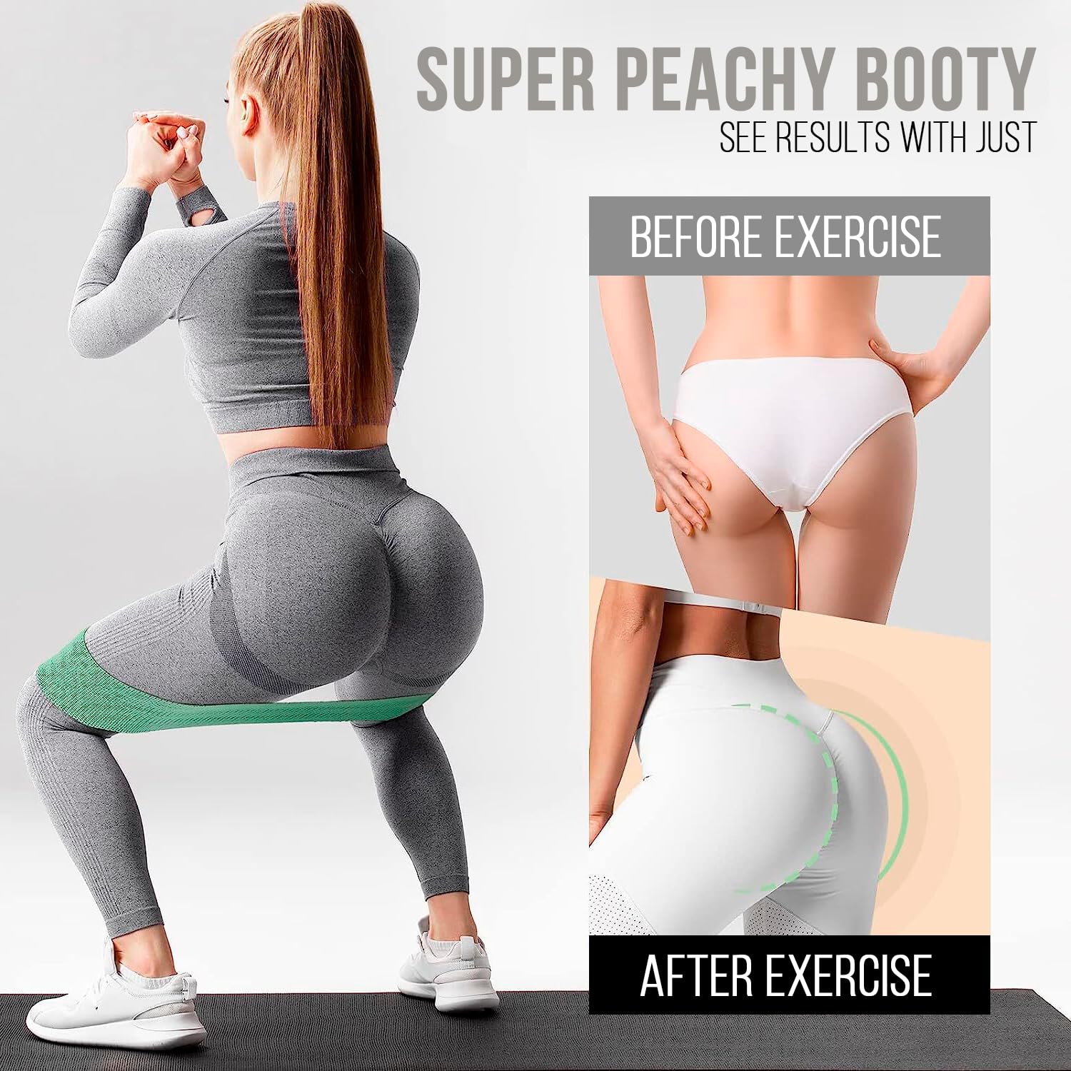 Edifit, Elastique Musculation, Bandes avec 3 Niveaux de Résistance, Fitness, Antidérapantes, Pack de 3, pour Gym, Yoga, Crossfit, Pilates ou Exercices à Domicile