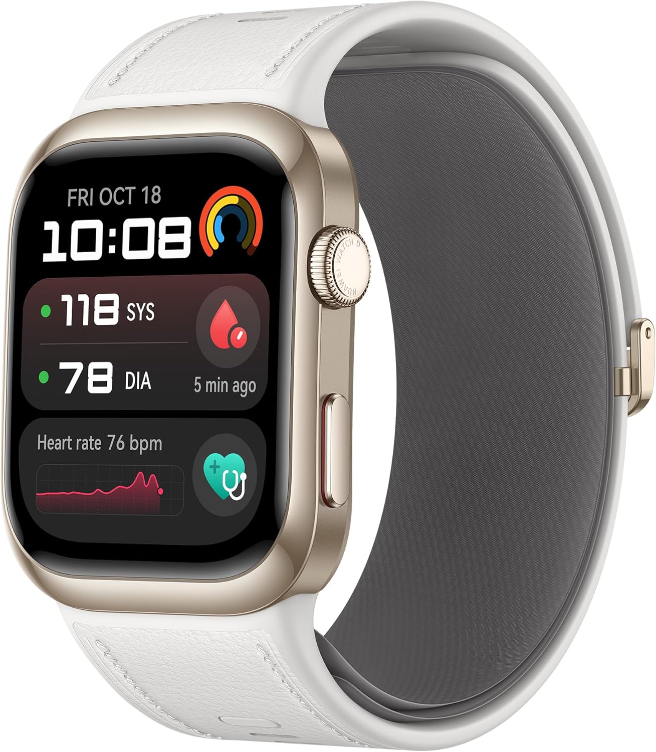 HUAWEI Watch D2 - Montre Connectée Santé - Tension Artérielle 24h, ECG, SpO2, Fréquence Cardiaque - iOS & Android