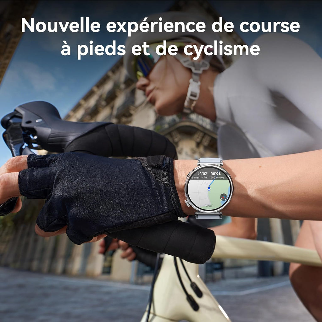 HUAWEI Watch GT 5 41mm Montre Connectée, Design aux Lignes épurées, Nouvelle expérience de Course à Pieds et de Cyclisme, Suivi de la santé, Jusqu'à 7 Jours d'autonomie, iOS & Android, Or